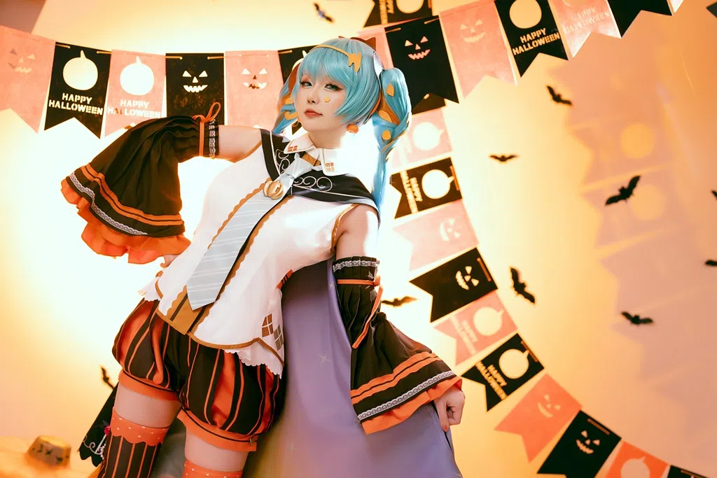 Hoshilily-星之迟迟-Hatsune-Miku-Halloween Of Page 3-14.webp