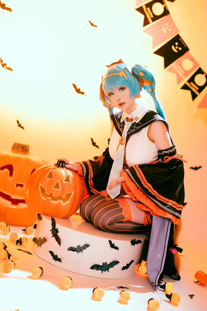 Hoshilily-星之迟迟-Hatsune-Miku-Halloween Of Page 4-17.webp